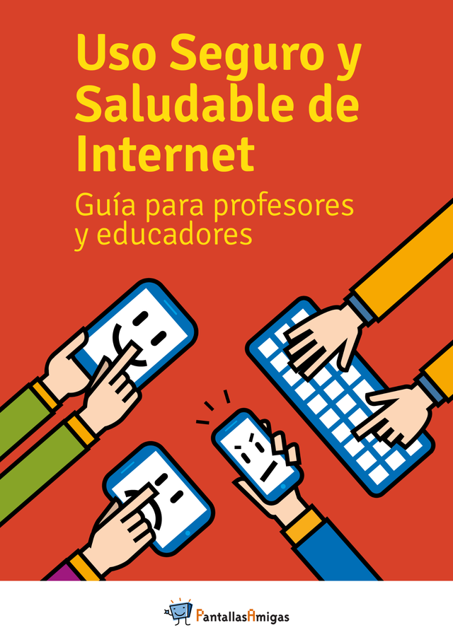 Portada Uso Seguro y Saludable de Internet